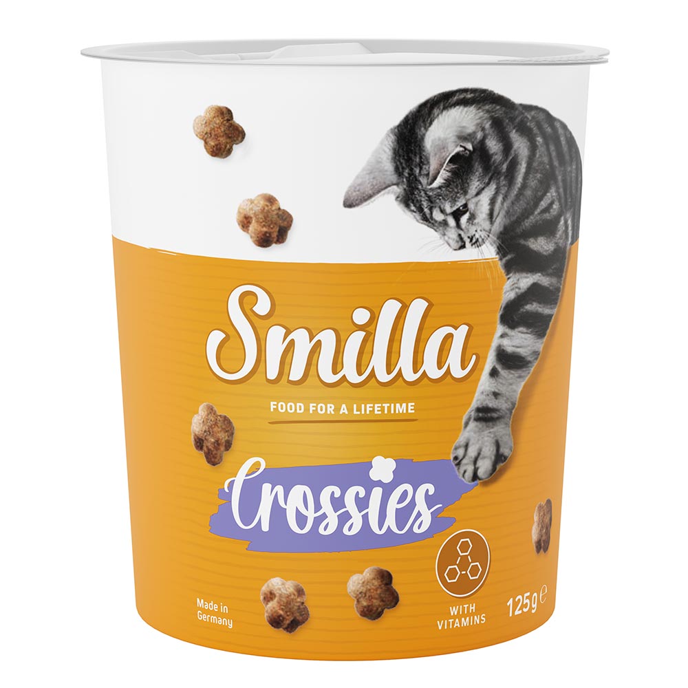 Smilla Vitamin Snacks Crossies – Voordeelpakket 3 x 125 g