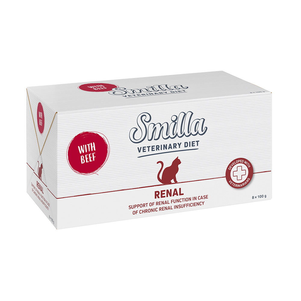24x100g Renal Rund Smilla Veterinary Diet Kattenvoer