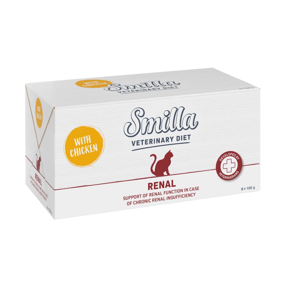 8x100g Renal Kip Smilla Veterinary Diet Kattenvoer
