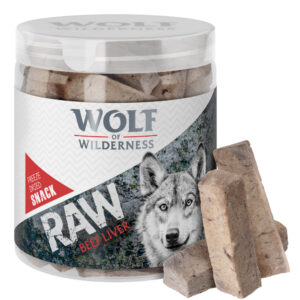 360g Gevriesdroogde Runderlever Wolf of Wilderness Hondensnacks